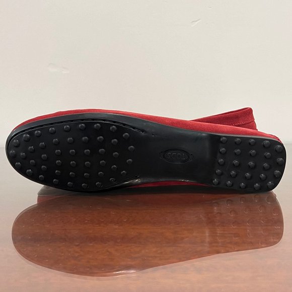 NIB Tod's Gommino Suede Loafers - Picture 13 of 15